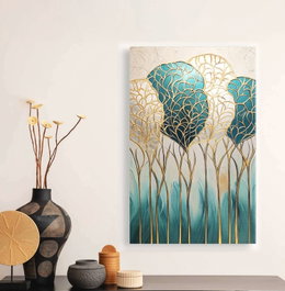 Wallity YNS-1041-70 x 100 Pintura Decorativa en Lienzo Multicolor